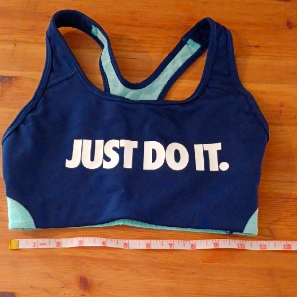 Women's Blue Nike Sports Bra Small